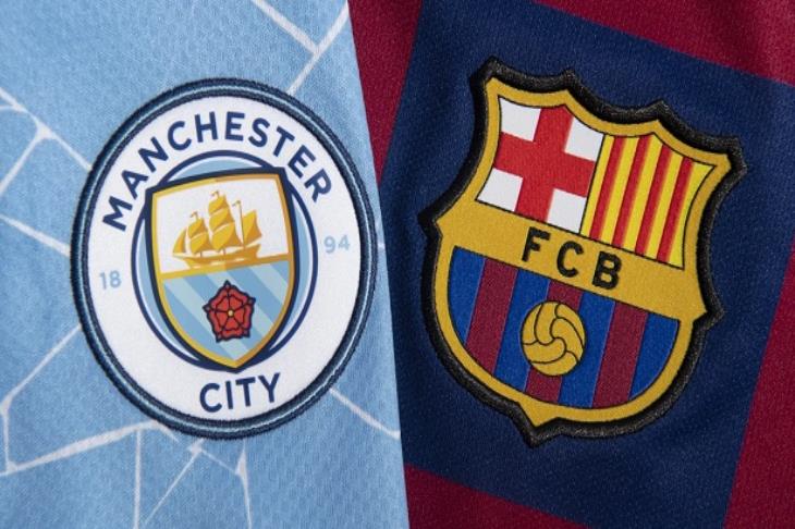 برشلونة ومانشستر سيتي